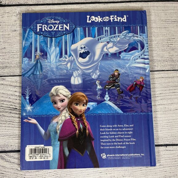 Disney Frozen Giant Look & Find Hardcover Book - Picture 4 of 4